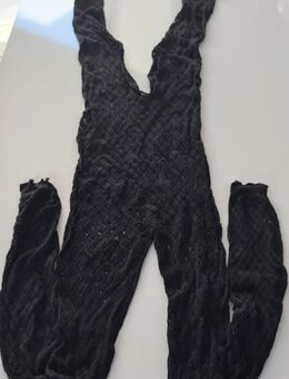 Body - Schwarz - Baumwolle - Einheitsgröße - Netzmuster - Obertshausen