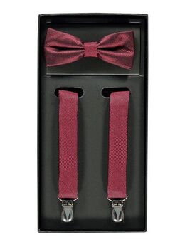 LERROS Hosenträger LERROS Hosenträger und Fliege *Jacquard*