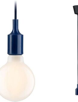 Paulmann Pendelleuchte Ketil, ohne Leuchtmittel, E27, max. 1x60W E27, 230V, Stoff/Silikon