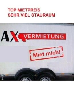 KOFFERANHÄNGER ANHÄNGER MIETEN VERLEIH VERMIETUNG 30 € / PRO TAG - Dortmund Wickede
