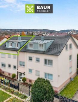 360° I Charmante 3-Zimmer-Dachgeschosswohnung in ruhiger Wohnlage von Baienfurt - Baienfurt