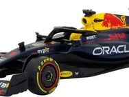 Jamara Modellauto Oracle Red Bull Racing RB19 Diecast 1:32 dunkelblau, im Maßstab 1:32, offiziell lizensiert