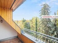 IMMOBERLIN.DE - Angenehme Aussichten! Sehr attraktive Wohnung mit Balkon + Terrasse in behaglicher Lage - Berlin