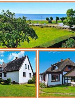 Reetgedeckter Traum mit unverbautem Boddenblick - Historisches Anwesen! - Putbus