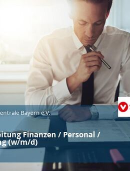 Referatsleitung Finanzen / Personal / Verwaltung (w/m/d) - München