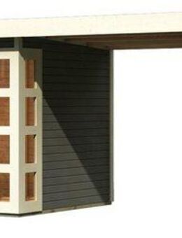 Karibu Gartenhaus Nordsee 4, BxT: 609x238 cm, (Set)