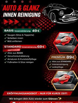 🚗 Auto Innenreinigung in Köln – Profi Reinigung ab 49€ - Köln