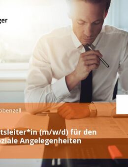 Sachgebietsleiter*in (m/w/d) für den Bereich Soziale Angelegenheiten - Gröbenzell