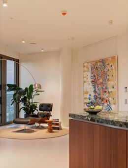 Frankfurts neue Ikone: Wohnen im 25. Stock des FOUR - Opernplatz, Skyline, Stille - Frankfurt (Main)