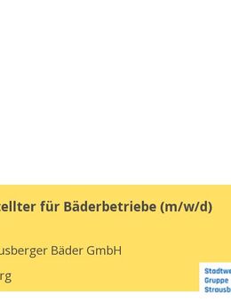 Fachangestellter für Bäderbetriebe (m/w/d) - Strausberg