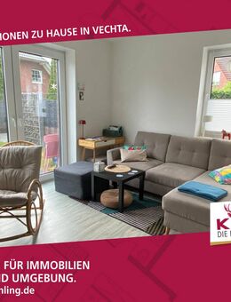 Exklusive 2-Zimmer Erdgeschosswohnung mit Terrasse in ruhiger Nachbarschaft. - Vechta