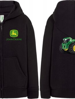 KINDER JOHN DEERE PREMIUM Kapuzenjacke Sweatjacke Jacke mit Rückendruck Größenwahl Farbwahl Forst - Wuppertal