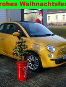 Fiat 500 Lounge 1. Hand Klima Panoramadach erst 28 TKM in 14929