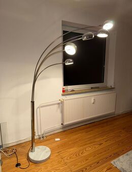 Stehlampe Five Fingers - silber - Abholung bevorzugt am 01.11. - Flensburg