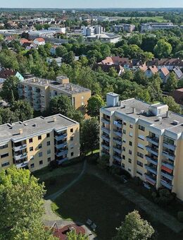 Bezahlbares Wohneigentum dank Erbpacht: Solide 4-Zimmer-Wohnung, 2 Loggien, TG-Stellplatz - Dachau! - Dachau