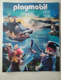 Playmobil Katalog A4 , 2015/2016 Piraten Piratenschiff neuwertiger Zustand - Moritzburg
