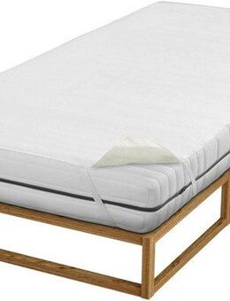 Matratzenauflage wasserundurchlässige Molton-Matratzenauflage - 2-lagig Biberna Sleep & Protect