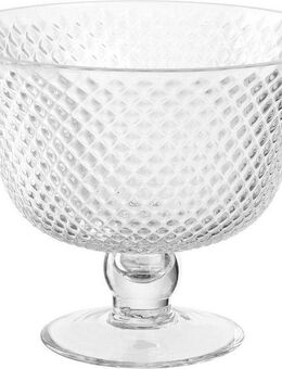 LEONARDO Servierschale POESIA, Glas, 19,5 cm auf Fuß, Kalk-Natron-Glas, handgefertigt