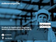Product & Application Engineer / Materialwissenschaftler (m/w/d) - Herdecke