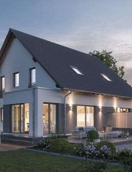 Zwei Familien können hier zusammen Träumen. Mit massa haus den Wir machen es möglich! - Schleusingen
