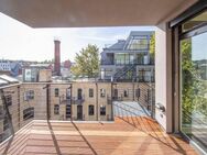 Penthouse-Maisonette mit 3 Zimmer u.3 Terrassen Aufzug u. EBK - Berlin
