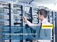 IT Change Request Manager (w/m/d) - Giebelstadt