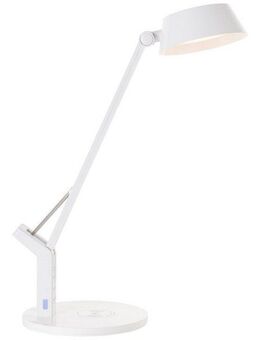Brilliant Tischleuchte Kaila, LED wechselbar, Tageslichtweiß, LED Tischlampe mit Induktionsladeschale
