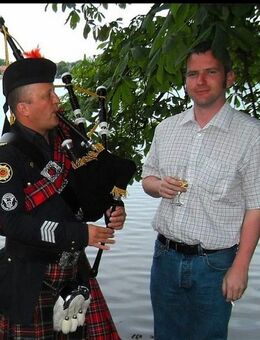 Schottische Burns Night mit Dudelsackspieler Mac Gregory
- Dresden - Berlin