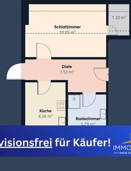 Provisionsfrei, Kapitalanlage oder Selbstnutzung - DG-Wohnung mit Balkon in Toplage * - Erwitte