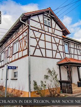 Vielseitiges Einfamilienhaus mit vier Wohneinheiten in Rudolstadt-Teichel - Remda-Teichel