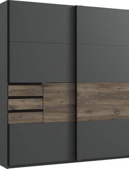 Wimex Schwebetürenschrank Bamberg inklusive 5 Regalböden und 1 Kleiderstange