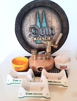 ZAPFHAHN: Arretierautom. Messing Garnitur / Dom Kölsch Deko usw. - Düren