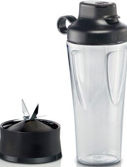 BOSCH Trinkflasche MMZBTK1B, passend für OptiMUM Küchenmaschine und VitaPower Series 4 Standmixer