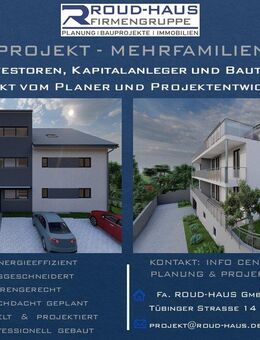 + EXKLUSIVES MEHRFAMILIENHAUS-PROJEKT! + - Dunningen