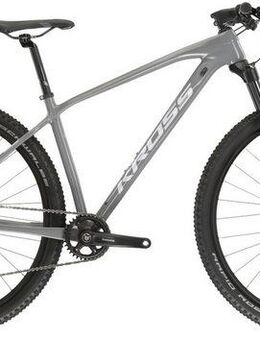 Kross Mountainbike KROSS MTB Hardtail Level 8.0 29" grau 12 Gänge, 12 Gang Shimano DEORE M6100 Schaltwerk, Kettenschaltung