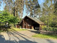 Modernes Holzhaus in Feriensiedlung - Leben auf dem Land - Nahrendorf