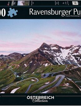Ravensburger Puzzle Österreich Collection, Großglockner Hochalpenstraße, 1000 Puzzleteile, Made in Germany