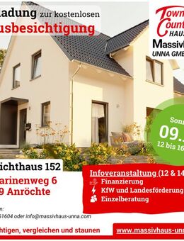 Einladung zur Baustellenbesichtigung am 09.11.2025 / 59609 Anröchte / Wir zeigen ein beliebtes T&C Haus und nehmen uns Zeit für Ihre Fragen! - Anröchte
