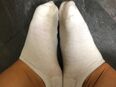 Weiße, kurze Sneaker Socken in 40212