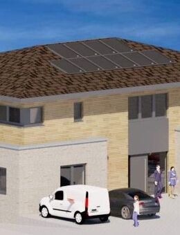 Wohnen mit Blick ins Grüne / komplett einzugsfertig / barrierefrei / Aufzug / große Dachterrasse / energetisch top / Stellplatz direkt am Haus - Haltern (See)