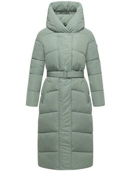 Navahoo Steppmantel Eisblick 14 Gesteppter Damen Mantel mit Taillengürtel