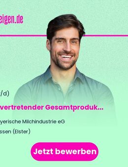 Stellvertretender Gesamtproduktionsleiter (m/w/d) Käserei - Jessen (Elster)