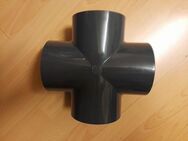 PVC-U Kreuz-Stück, 4fach Klebemuffe 110mm - Meerbusch