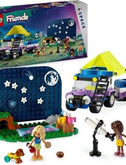 LEGO® Sterngucker-Campingfahrzeug (42603), LEGO Friends Konstruktionsspielsteine, (364 St), Made in Europe