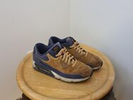 NIKE Air Max 90 Essential braun blau Wildleder EU 44,5 US 10,5 seltener Farbmix - Essen