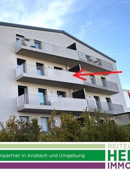 2 Zi. Neubau-Wohnung mit Balkon - Erstbezug - Ansbach