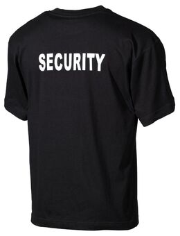 Dienstkleidung T-Shirt, schwarz, "Security", bedruckt NEU S-5XL - Leisnig