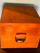 Karteikasten, Vintage, 50/60er, Industrie Design, Aufbewahrung, Hingucker in 74831