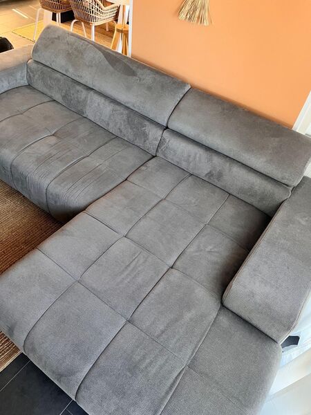 Ecksofa uno origo in steingrau - Walsrode