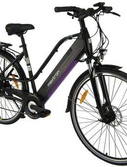 Maxtron E-Bike Trekkingrad MT 12, 8 Gang Shimano Altus Schaltwerk, Kettenschaltung, Heckmotor, 360 Wh, Pedelec, Elektrofahrrad für Damen u. Herren